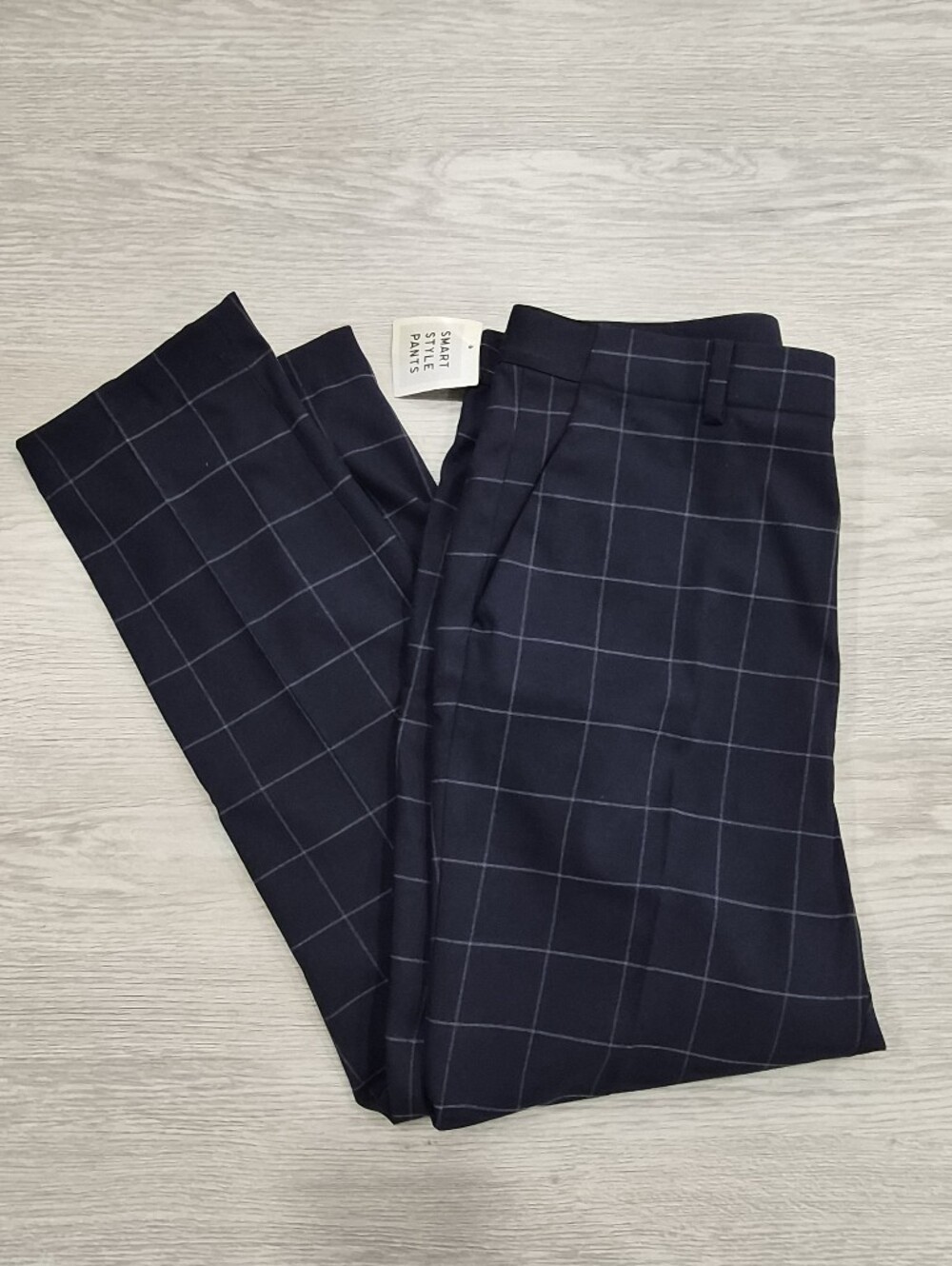 Uniqlo Navy Patterned Pants - Size M (Waist 28-29 in) - New!